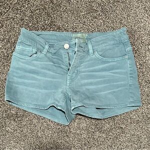BKE Teal Jean Shorts